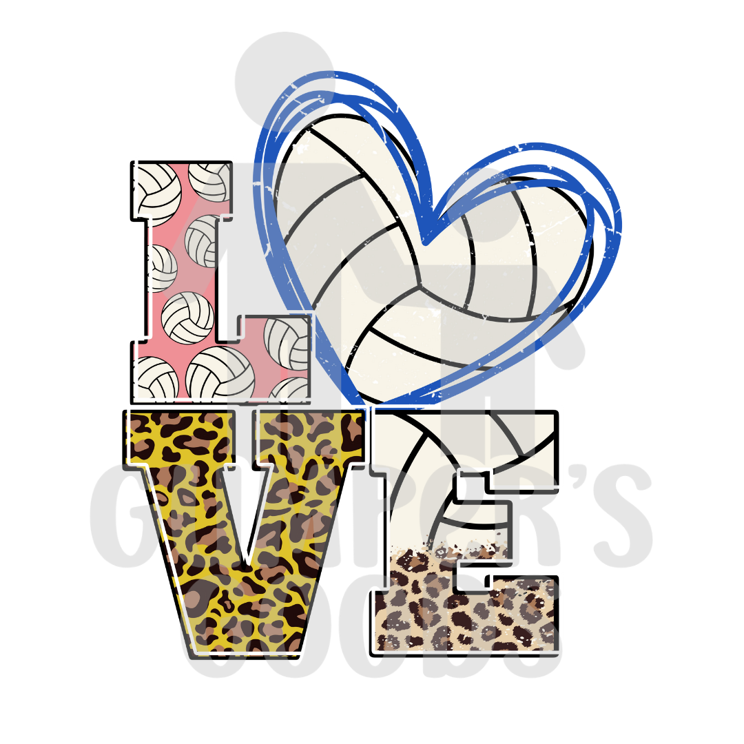 Volleyball Bag Tag
