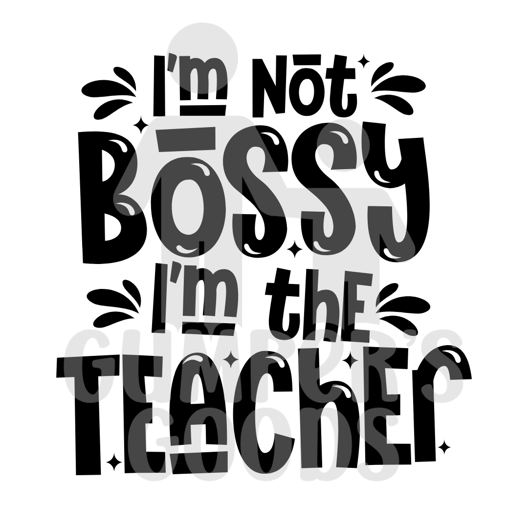 Teacher Bag Tag