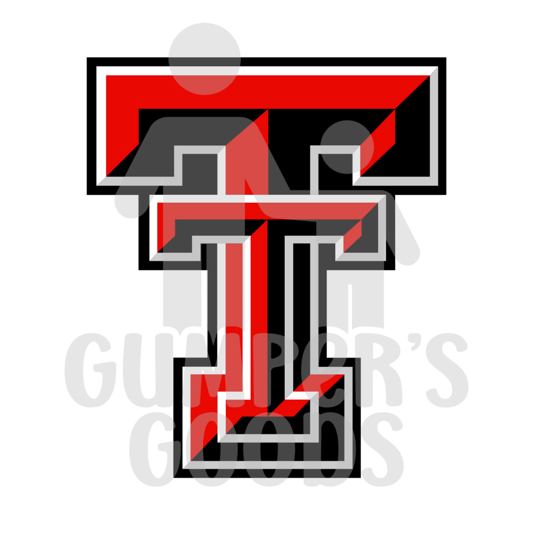 Texas Tech Bag Tag