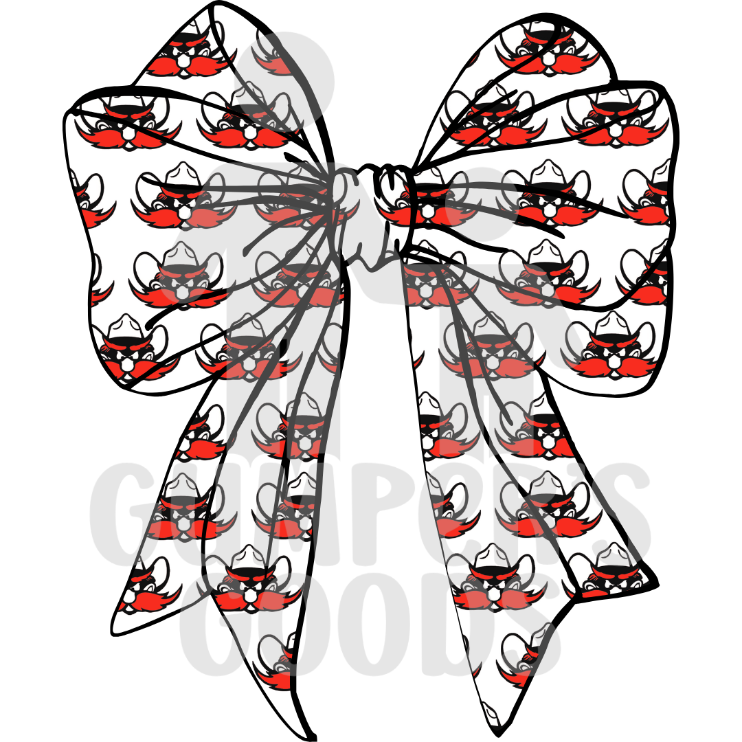 Texas Tech Bag Tag