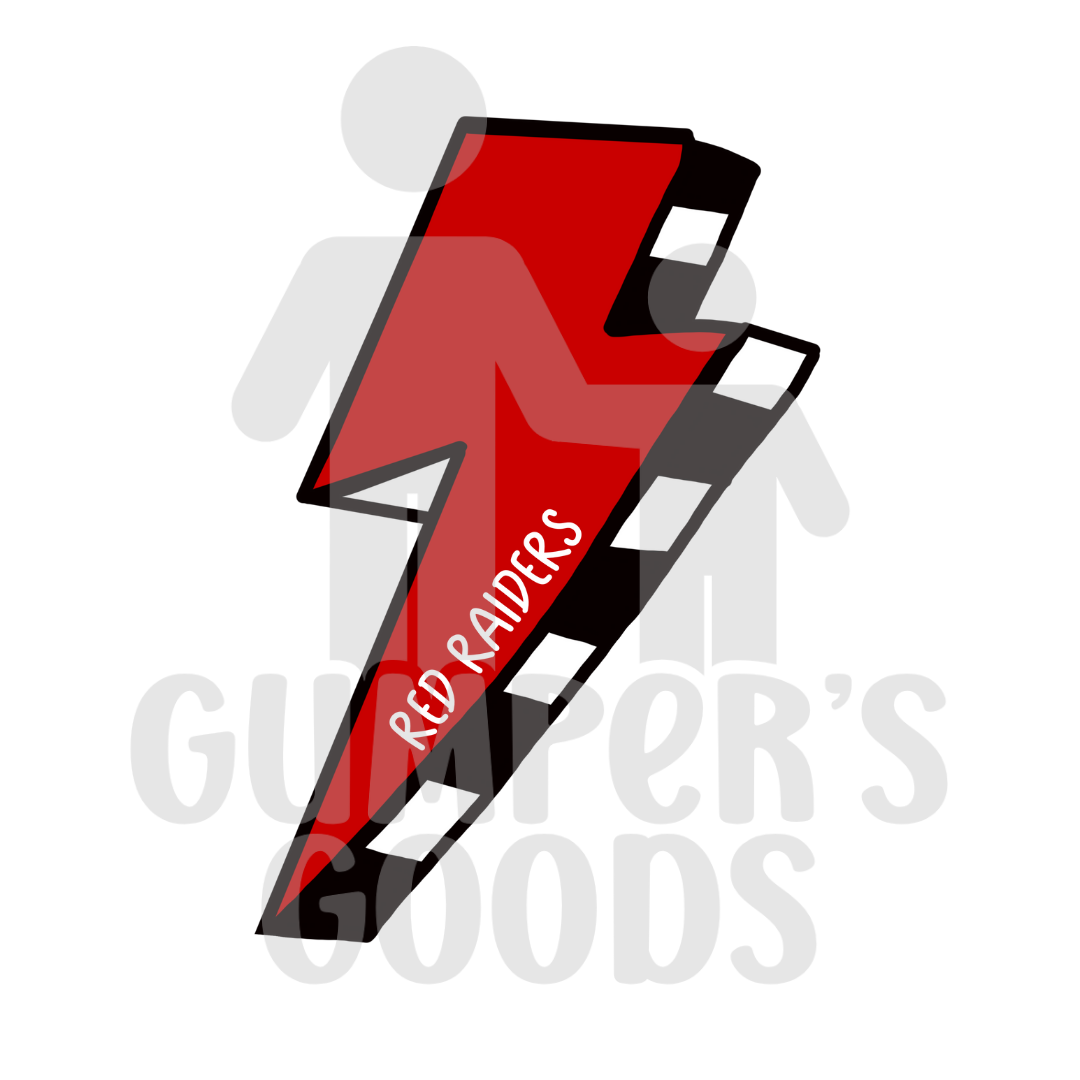 Texas Tech Bag Tag