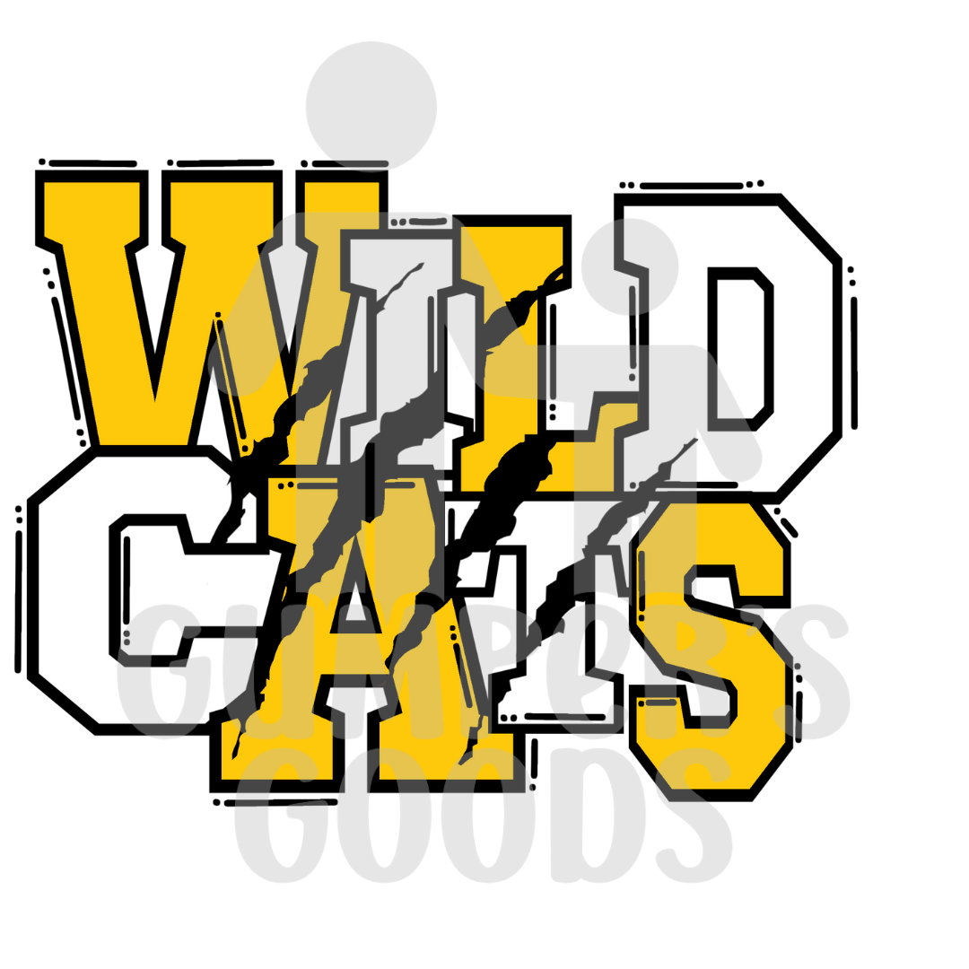 Grady Wildcats Bag Tag