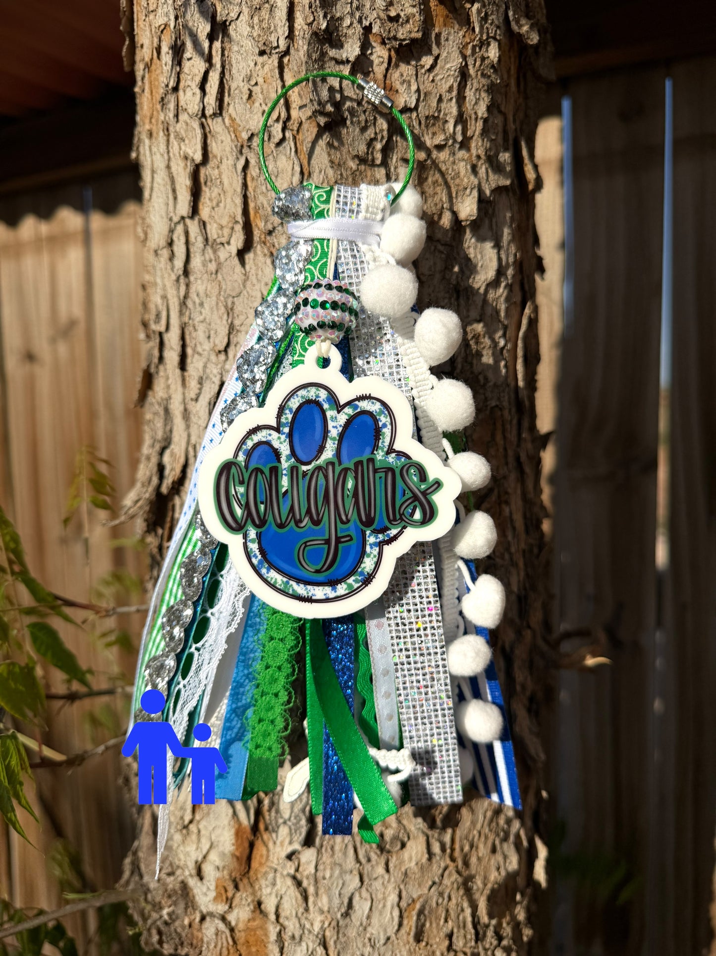 Compass Cougars Bag Tag
