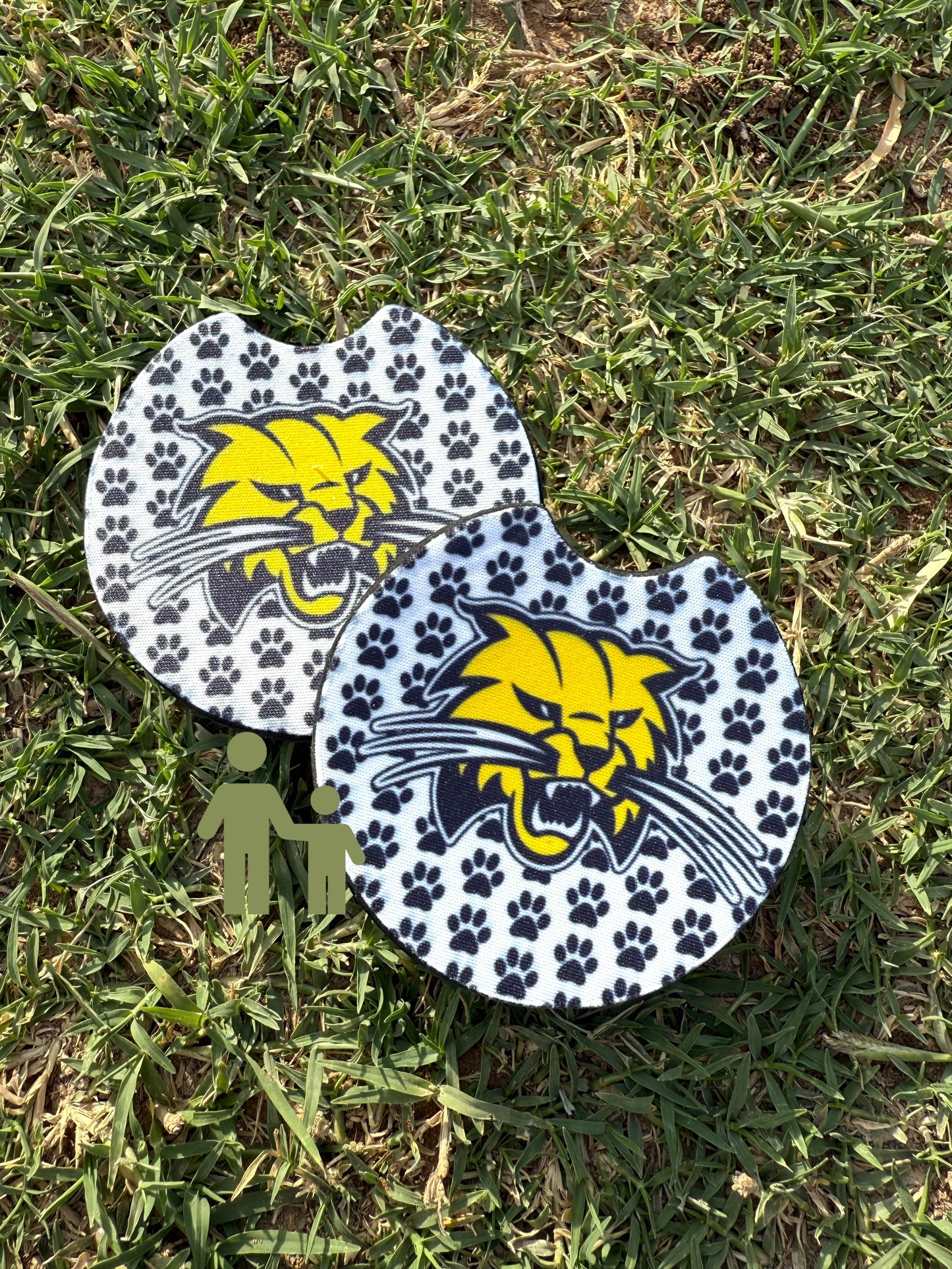 School Spirit Car Coasters