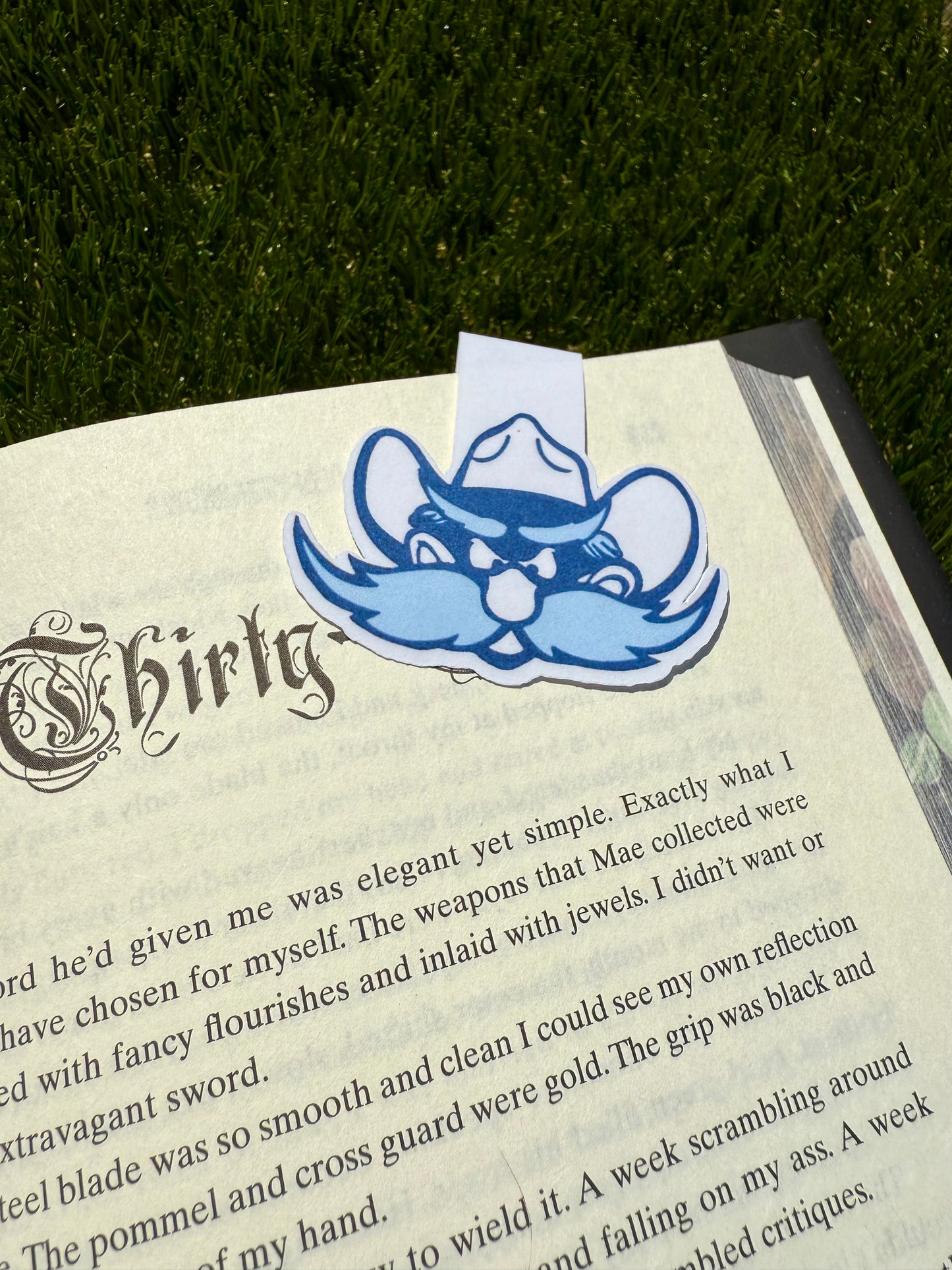 School Spirit Folding Magnetic Bookmark