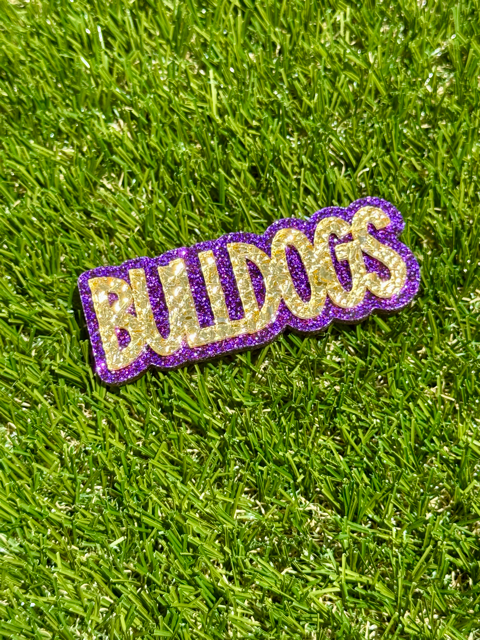 School Spirit Alligator Clips