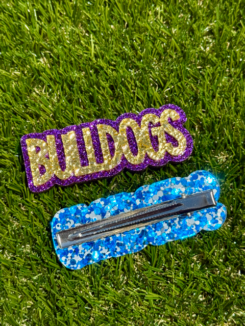 School Spirit Alligator Clips