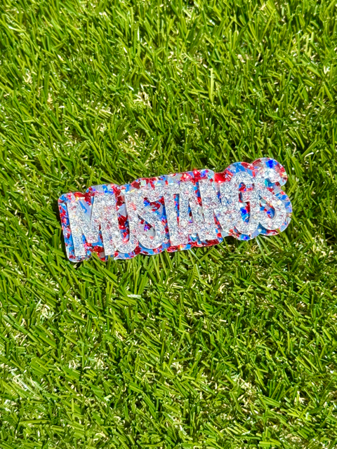 School Spirit Alligator Clips