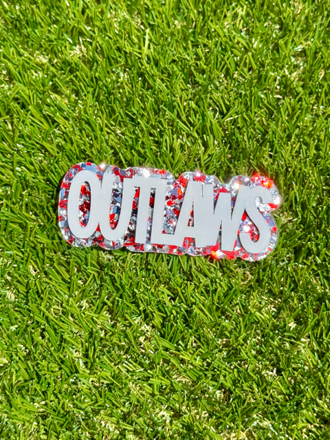 School Spirit Alligator Clips