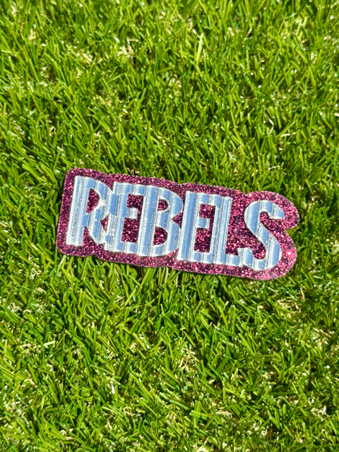 School Spirit Alligator Clips