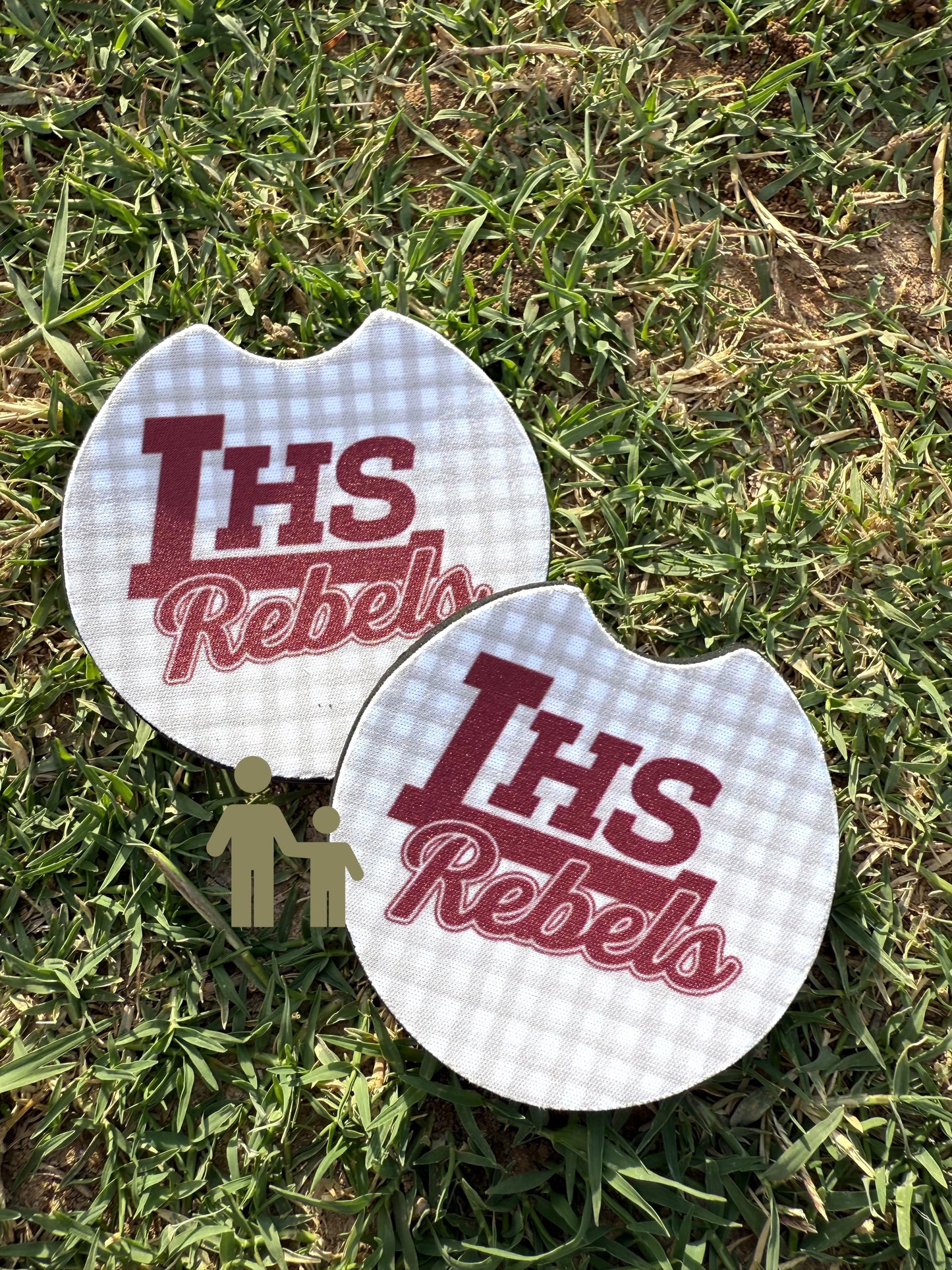 School Spirit Car Coasters