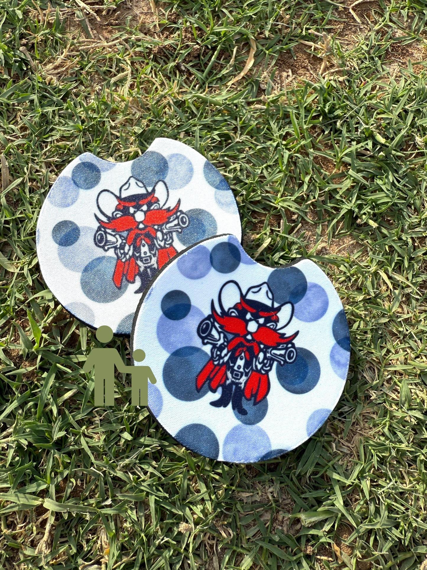 School Spirit Car Coasters