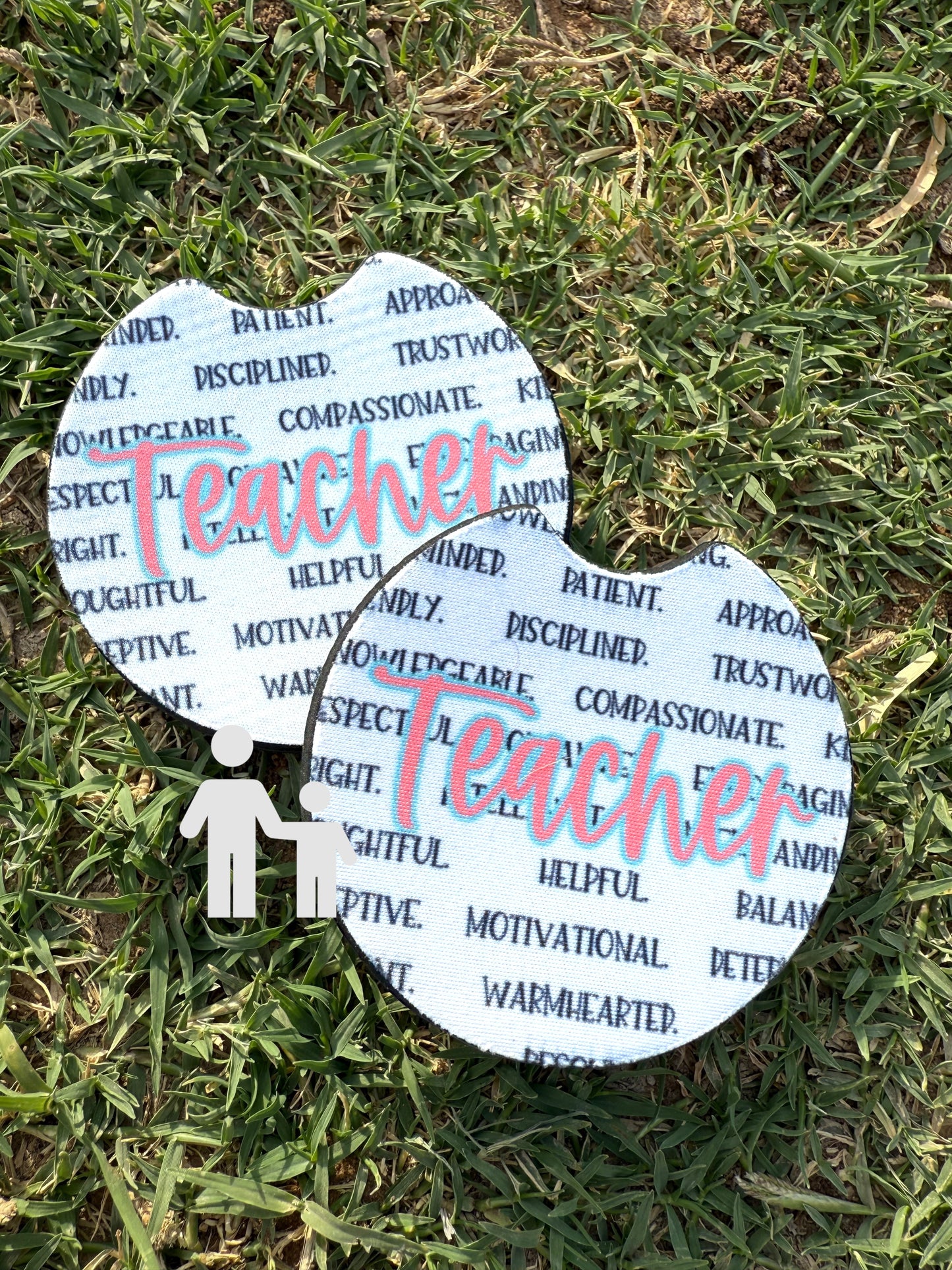 Teacher Car Coasters