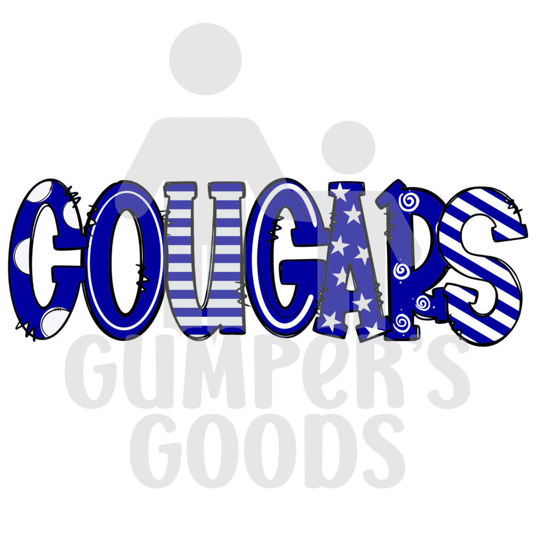 Compass Cougars Bag Tag