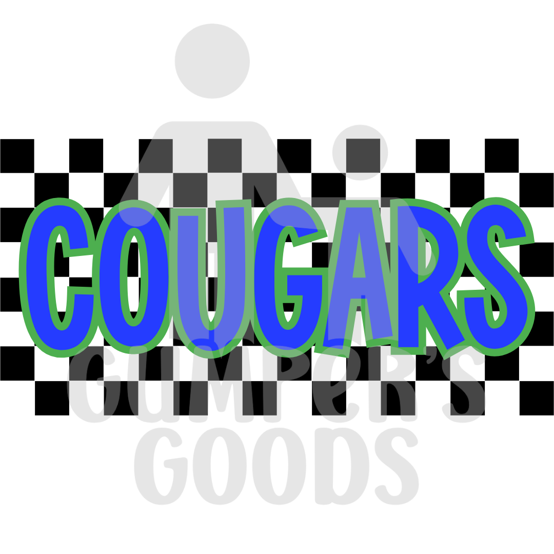 Compass Cougars Bag Tag