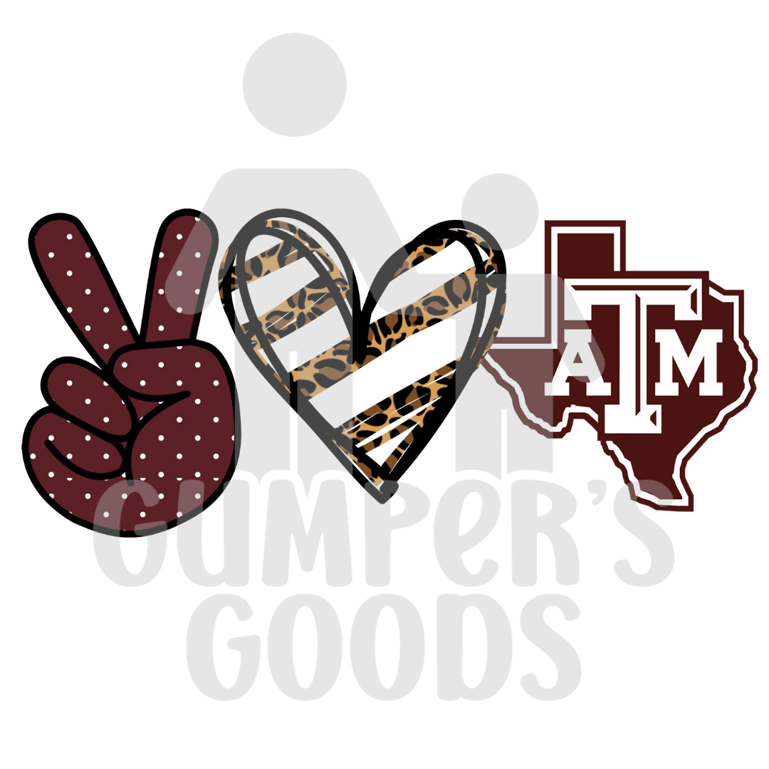 Texas A&M Bag Tag