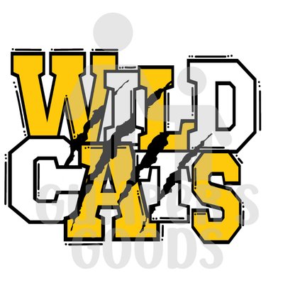 Grady Wildcats Bag Tag