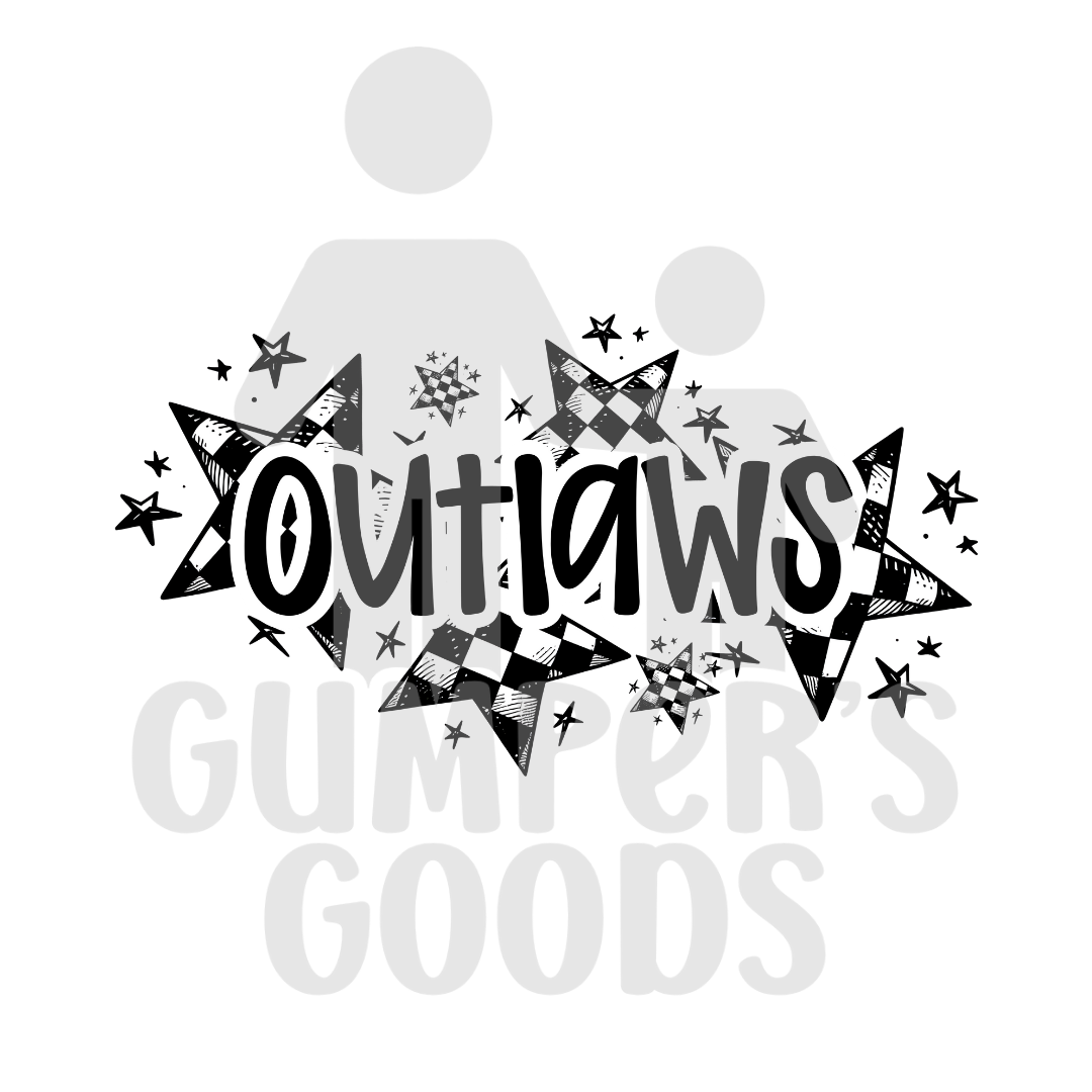 Greenwood Outlaws Bag Tag