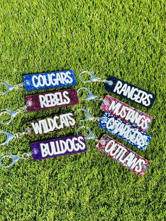 School Spirit Bottle Tag
