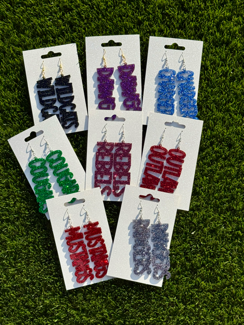 School Spirit Earrings