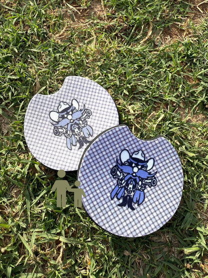 School Spirit Car Coasters