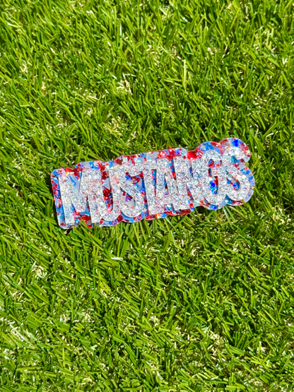 School Spirit Alligator Clips