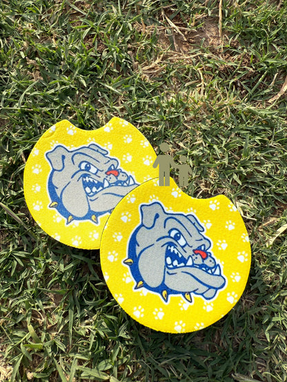 School Spirit Car Coasters