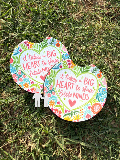 Teacher Car Coasters