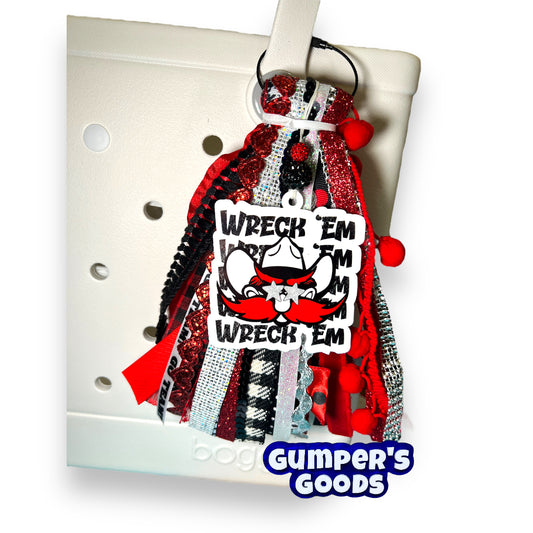 Texas Tech Bag Tag