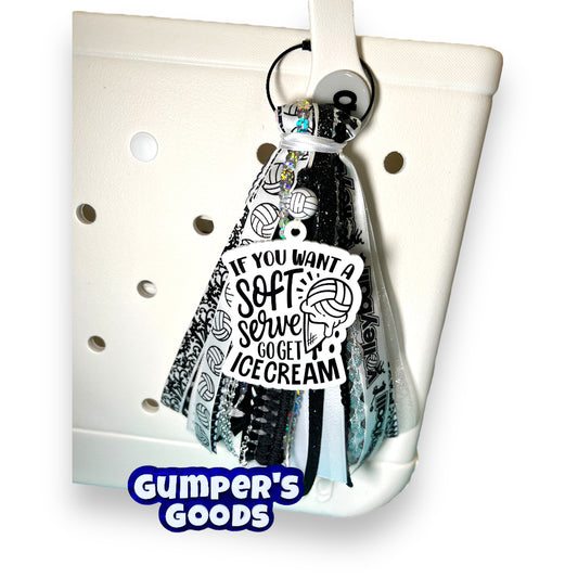 Volleyball Bag Tag