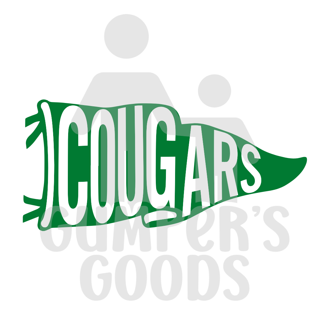 Compass Cougars Bag Tag