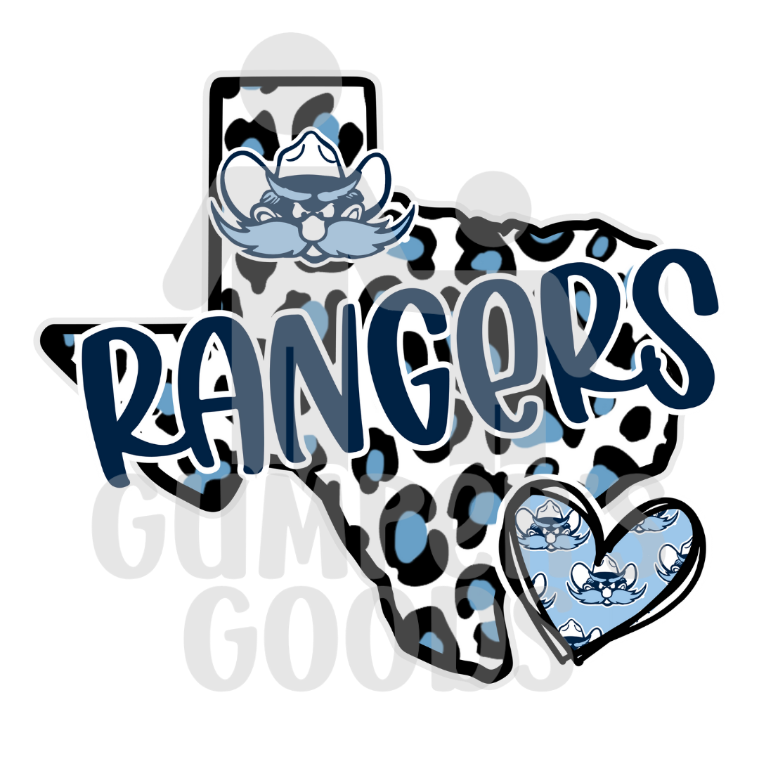 Greenwood Rangers Bag Tag