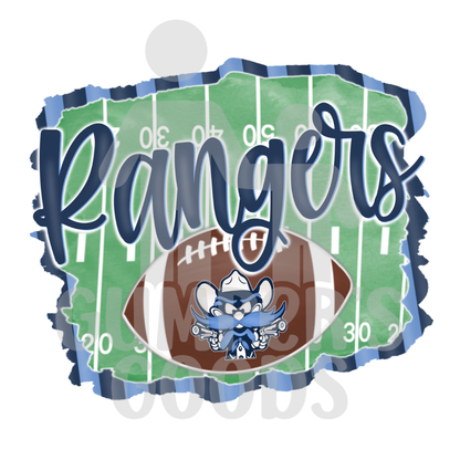 Greenwood Rangers Bag Tag